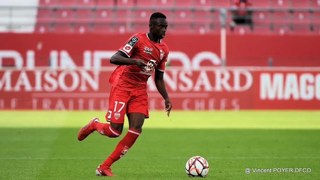 Yahya Soumaré avait été prêté cet été au DFCO par l'Olympique Lyonnais 